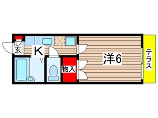 サマックス蘇我の物件間取画像